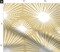 Gold Sunburst Minimal Abstract Boho Coastal Modern Lines Beach Custom Printed Fabric by Spoonflower Various Fabrics by the Yard or Fat Quarter